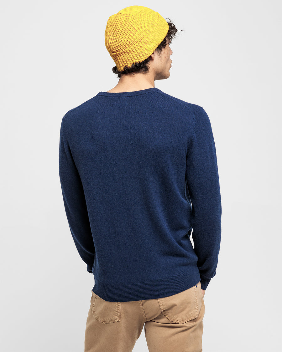 Lambswool Crewneck Sweater - Hobo Menswear
