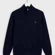 Load image into Gallery viewer, Quarter zip lambswool sweater - Hobo Menswear