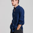Load image into Gallery viewer, The Linen Shirt Regular Fit Navy - Gant - Hobo Menswear