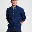 Load image into Gallery viewer, The Linen Shirt Regular Fit Navy - Gant - Hobo Menswear