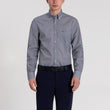 Load image into Gallery viewer, Luxury Long Sleeve Subtle Printed Shirt - Hobo Menswear
