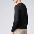 Load image into Gallery viewer, BOSS Crew-neck sweater in virgin wool Leno Black - Hobo Menswear