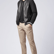 Load image into Gallery viewer, BOSS Crew-neck sweater in virgin wool Leno Black - Hobo Menswear