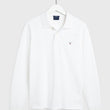 Load image into Gallery viewer, The Original Pique LS Rugger White - Hobo Menswear
