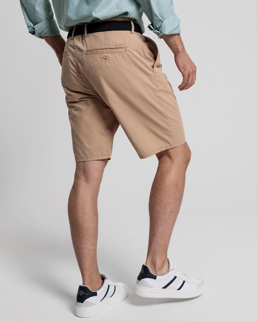 Beige Relaxed Summer Shorts - Gant - Hobo Menswear