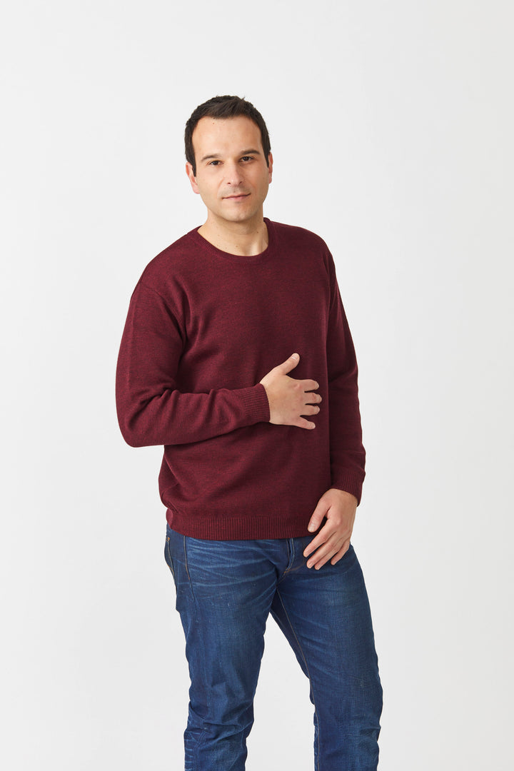 Merino Crew Neck Sweater - Hobo Menswear