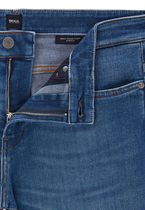 BOSS Bright Blue Delaware Jeans - Hobo Menswear