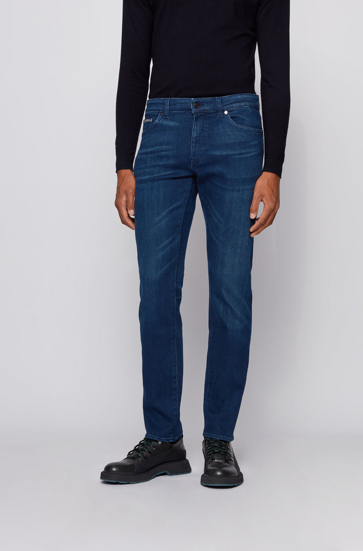 BOSS Maine Jeans - Medium Blue - Hobo Menswear