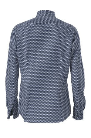 BOSS Lukas Shirt - Navy - Hobo Menswear