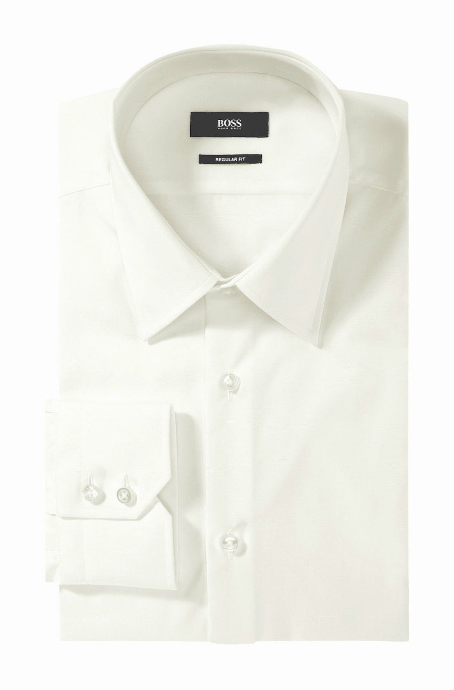 Menswear Hugo Boss White Button Down Shirt BOSS Men's Shirt